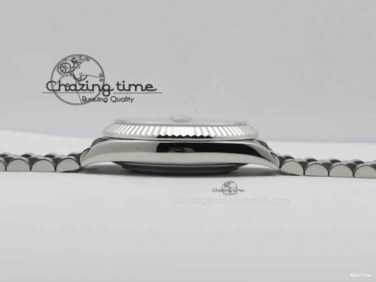 MiroTime 0503 Day Date 40mm SS BP Maker Best Edition Black Dial Diamond Markers On SS Bracelet A Casual 3691